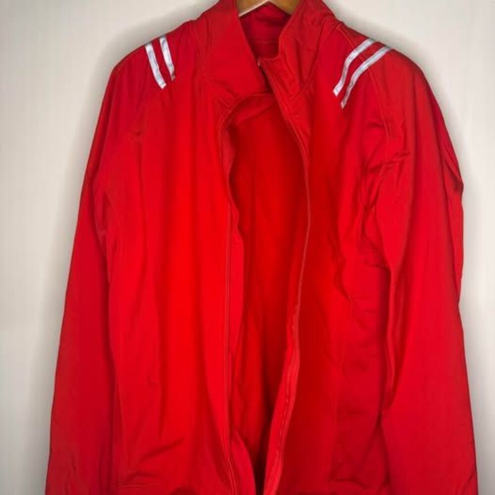 Nashbar Cycling Red Zip Up Jacket XXXL